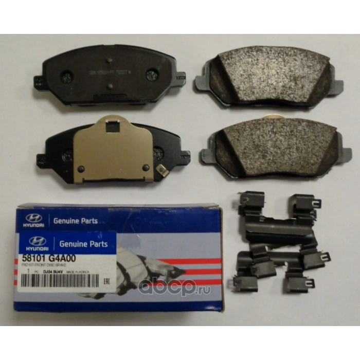 Fren Balata İ30 16-20 / Ceed 18Sonrası / Xceed 19Sonrası Ön (Oem No: 58101-G4A00)