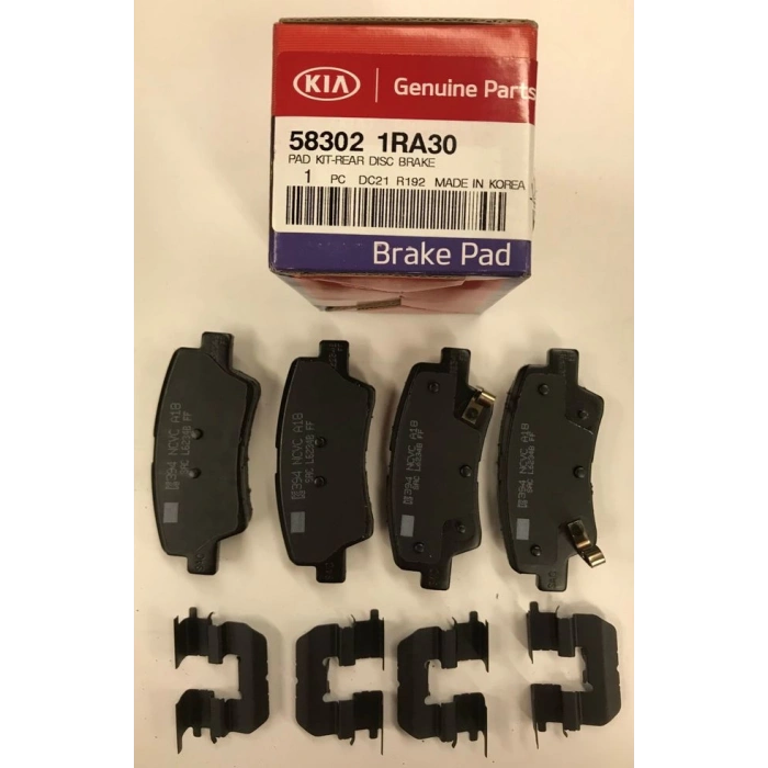 Fren Balata Accent 11-18 Blue / Elantra 11-20 / İ30 12-16 / İ20 14-21 / Rıo 12Sonrası / Ceed / Soul / I-40 Disk Arka (Oem No: 58302-1Ra30)