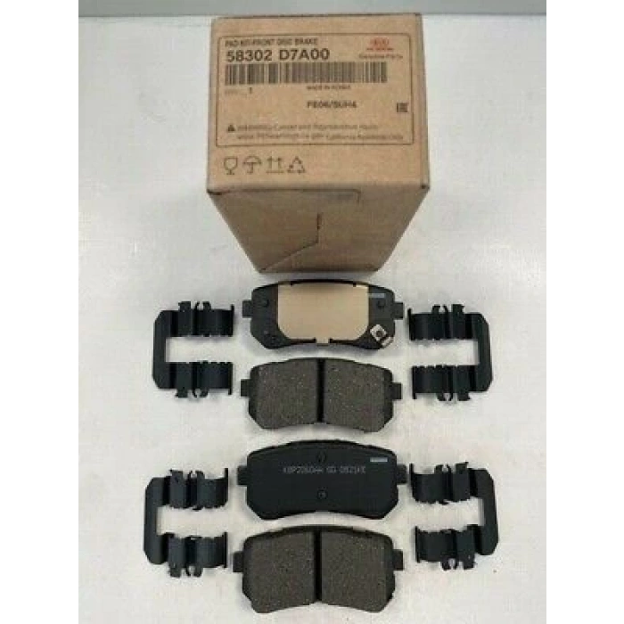 Fren Balata İ30 / Ix-20 / Rıo / Era / Ceed / Ix-35 / Sonata / Cerato 09Sonrası Disk Arka Yay Delikli (Oem No: 58302-D7A00)