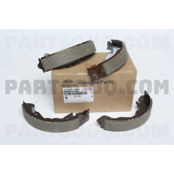 Fren Balatası Arka Dısk : Gdb2203 Kore Accent Adm/Elantra/Coupe/Soul Benzın-Dızel 2003- (Oem No: 583502Ka00)