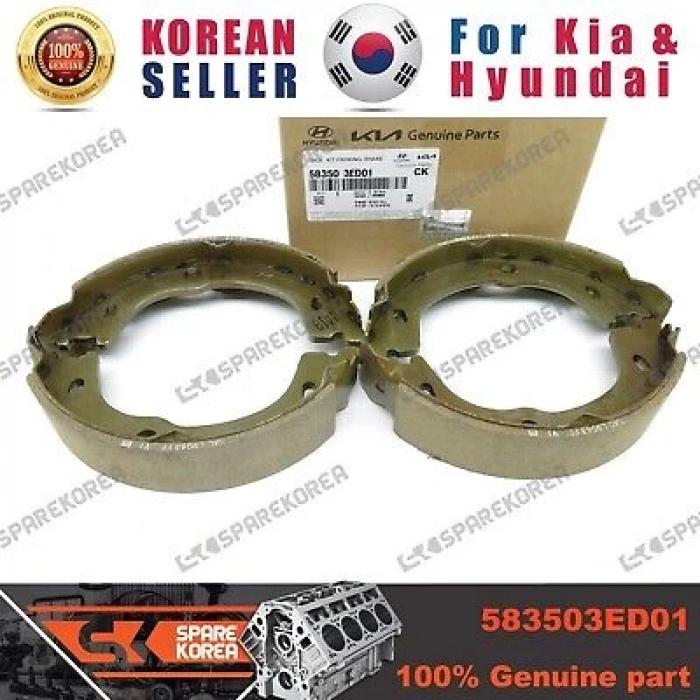 Fren Balatası Arka Kore Sorento Benzın-Dızel 2002-2011 (Oem No: 583503Ed01)