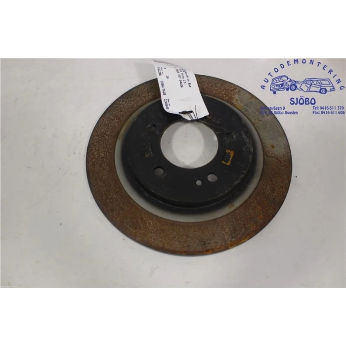 Fren Dıskı Ön 284 X 5 Düz Kore Ionıq/I30/Ceed/Xceed/Optıma Benzın-Dızel-Elektrık_Hybrıd 2016- (Oem No: 58411G2700)