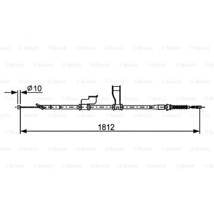 El Fren Telı Arka Sol Dısklı Fren Kore I10 Benzın-Dızel 2008- (Oem No: 597600X300)