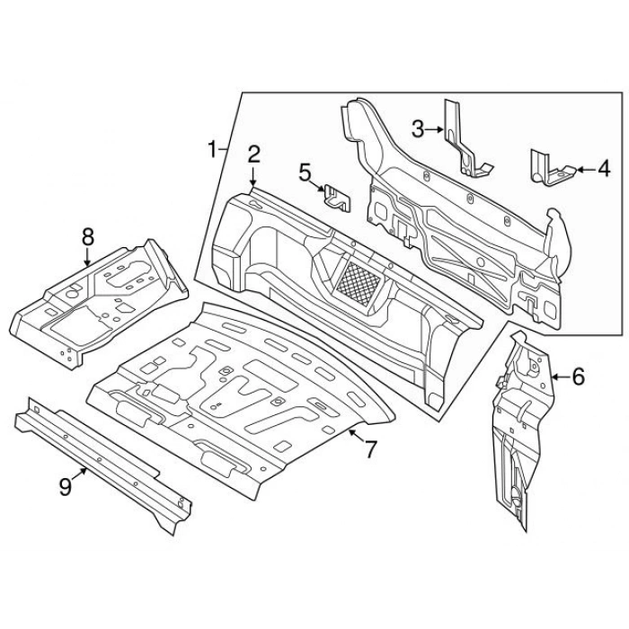 Stop Yuva Sacı Sağ Vw Jetta Bm 15- (Oem No: 5C6810690)