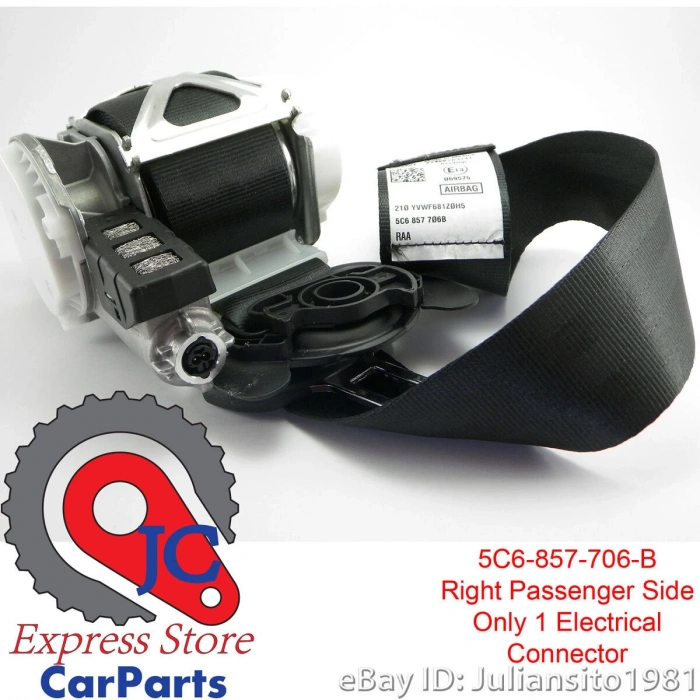 Emniyet Kemeri Komple Sağ Vw Jetta Bm 10- (Oem No: 5C6857706B)