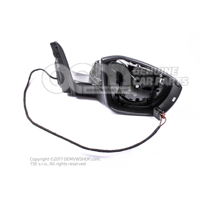 Ayna Dış Dikiz Octavıa 13Sonrası Elektrikli, Isıtmalı, Sinyalli, Astarlı Sağ (Oem No: 5E1857508N)