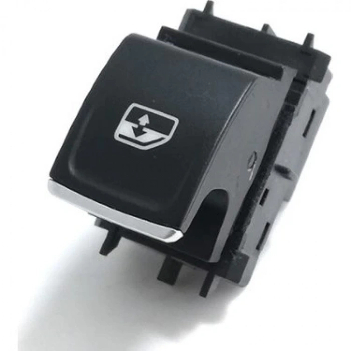 Düğme Cam Açma Golf7 13Sonrası (Tekli) Kromlu (Oem No: 5G0959855F)