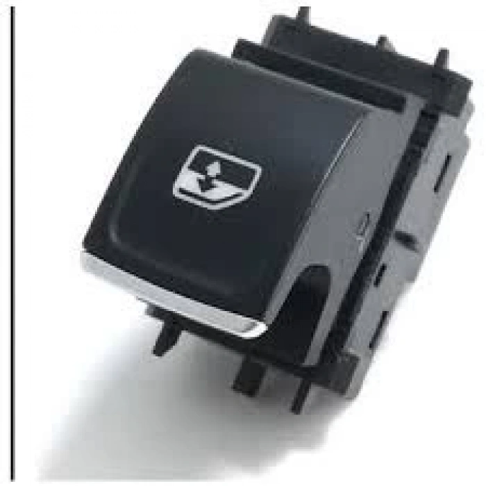 Düğme Cam Açma Golf7 13Sonrası (Tekli) Kromlu (Oem No: 5G0959855F)