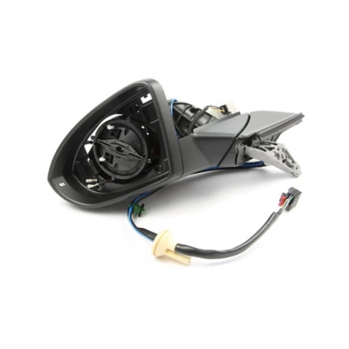 Volkswagen Golf 7 2013-2017 Dış Dikiz Aynası Elektrikli, Isıtmalı, Astarlı, Katlanır, Yan - Alt Lambalı Sol (Oem No: 5G1857507Bt9B9)