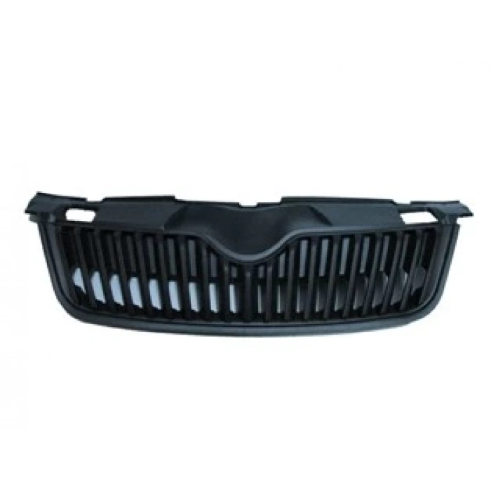 Skoda Fabıa- 10/15; Ön Panjur Siyah (Tüv)(Tyg) (Oem No: 5J0853668B9B9)