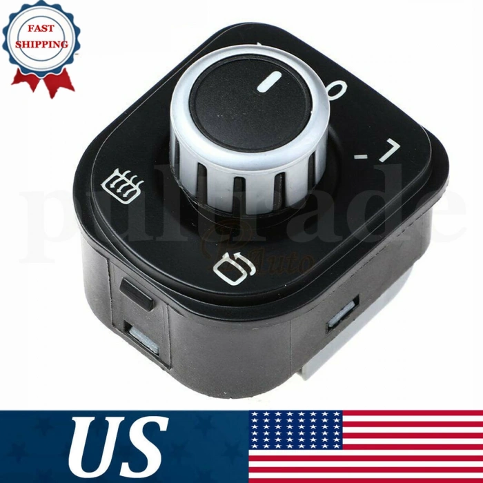 Ayna Kumanda Dügmesı Krom Vw Golf5-Golf6-Jetta-Passat Bm 10- (Oem No: 5K0959565)