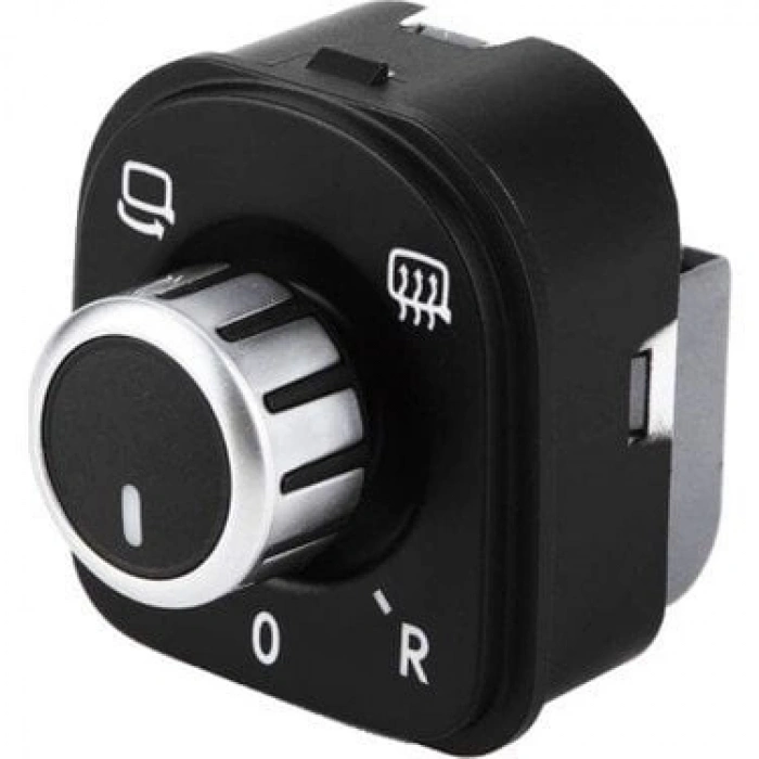 Düğme Ayna Ayar Golf6 / Passat / Cc / Tıguan 10-13 Katlanır Kromlu (Oem No: 5K0959565)