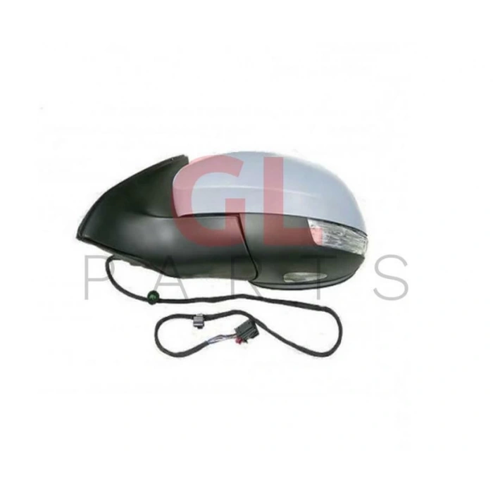 Dıs Dıkız Aynası Sol Elektrıklı Katlanır Isıtmalı Astarlı Sınyallı Alt Aydınlatmalı Kör Noktalı Vm-38 Vw Tıguan Bm 07- (Oem No: 5N1857507Q)