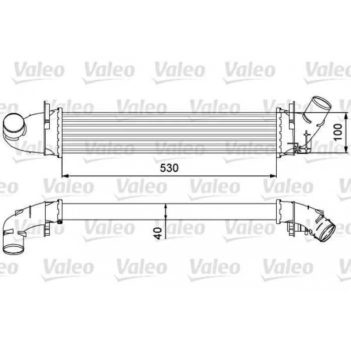 Turbo Radyatörü (Intercooler) Logan I 04-12 / 1.5 Dcı Brazıng (Oem No: 6001548727)