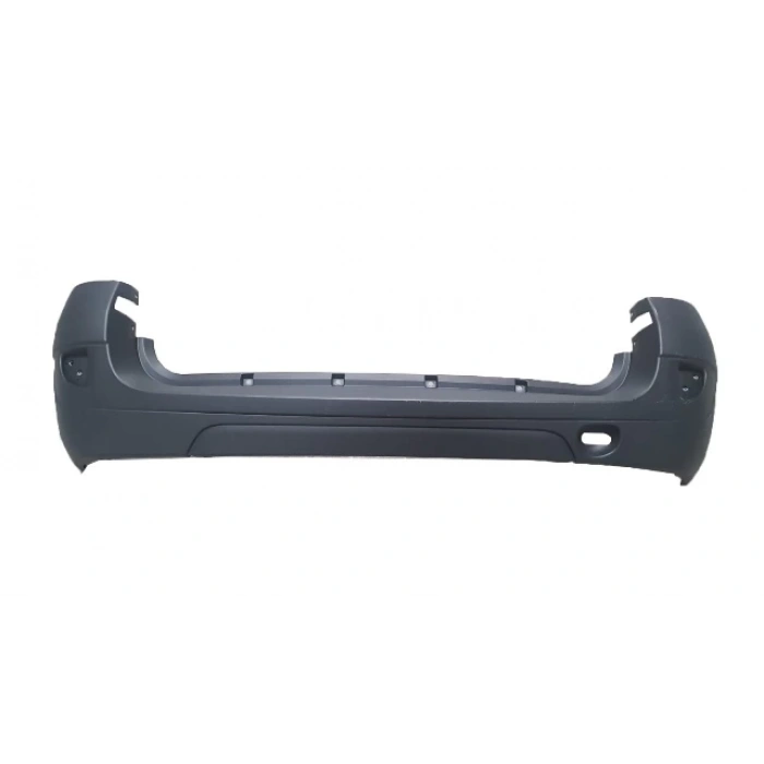 Dacia Logan Mcv 2006-2008 Arka Tampon Siyah (Reflektör Delikli) (Eurobump) (Oem No: 6001549254)