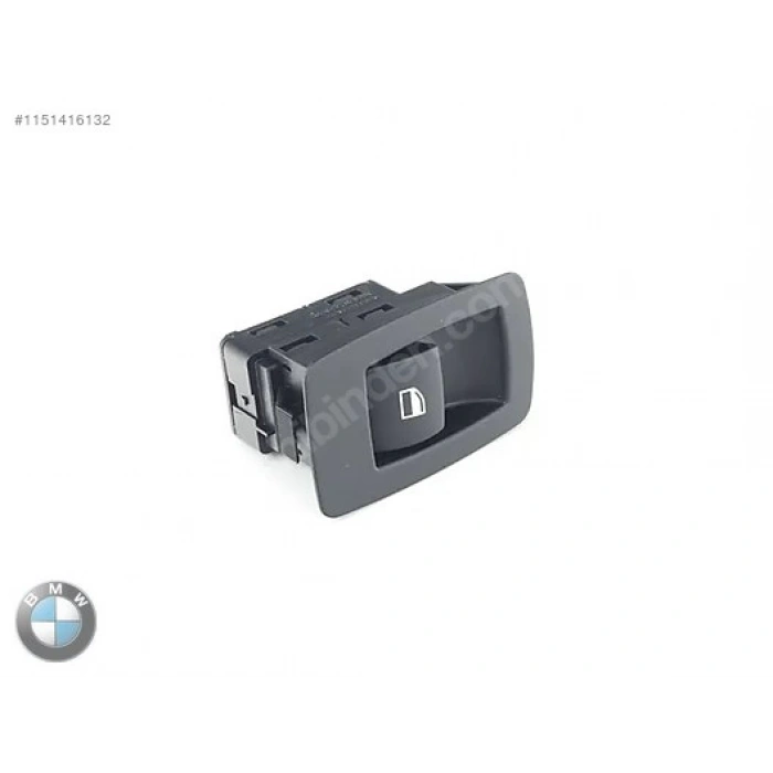 Cam Dügmesı Sıyah Bmw E87-E90-E91-E92-E93-X5 E70-X6 E71-X6 E72 Bm 08-18 (Oem No: 61316945874)