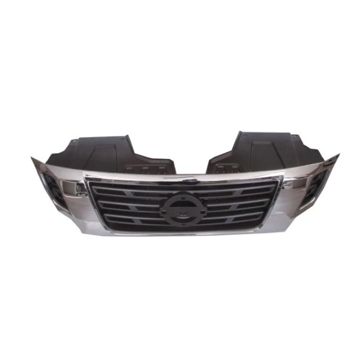 Nissan Navara 2016-2022 Ön Panjur İç - Dış Set Nikelaj Kaplamalı (My) (Oem No: 62310-4Ja0C)