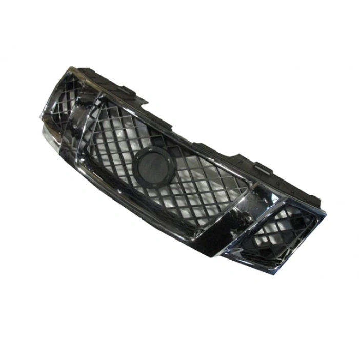 2010-2014 Nıssan Pıck Up Navara Ön Panjur Niklelajlı (İç Petekleri Siyah) (Oem No:623105X00B)