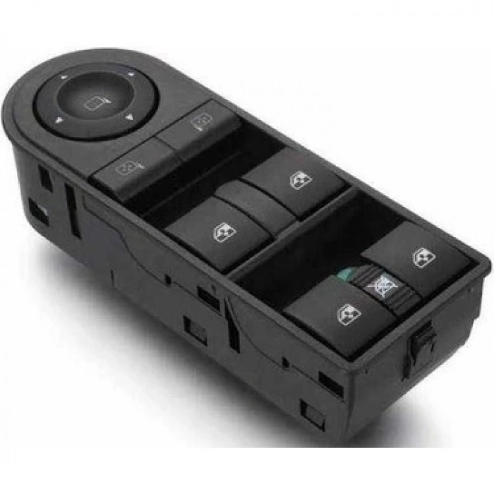 Düğme Cam Açma Astra H / Zafira B 04Sonrası (Dörtlü) Ayna Ayar Düğmeli Çerçeveli Sol (Oem No: 6240447)