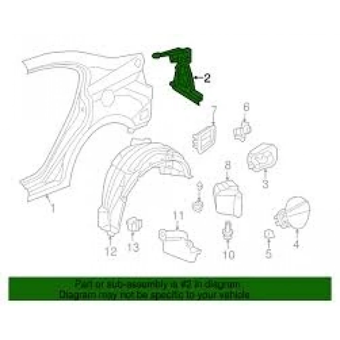 Stop Yuva Sacı Cıvıc 12-16 Fb7 Sol (Oem No: 63720-Tr0-305Zz)
