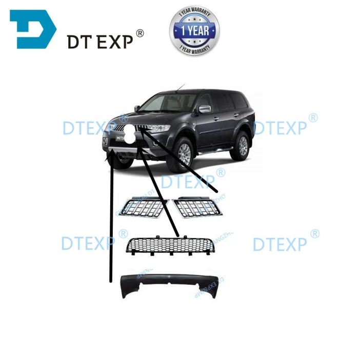 Tampon Alt Parça Ön L200 10-13 (Karlık)  Siyah (Oem No: 6400B344)