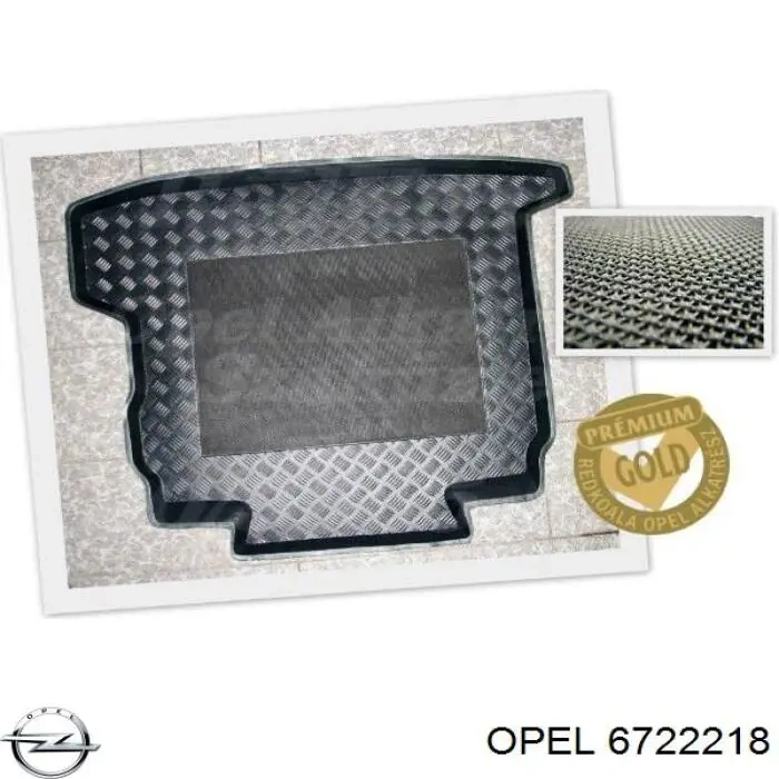 Bagaj Havuzu Hb Opel Astra H Bm 04-11 (Oem No: 6722218)