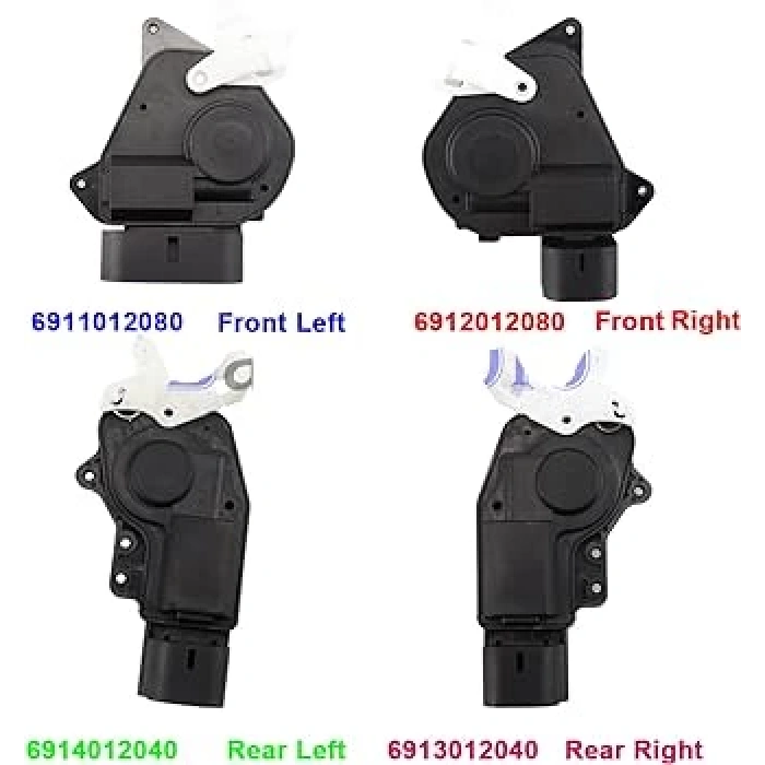 Merkezi Kilit Motoru Corolla 00-07 Ön 2 Fiş Sağ (Oem No: 69110-12080)