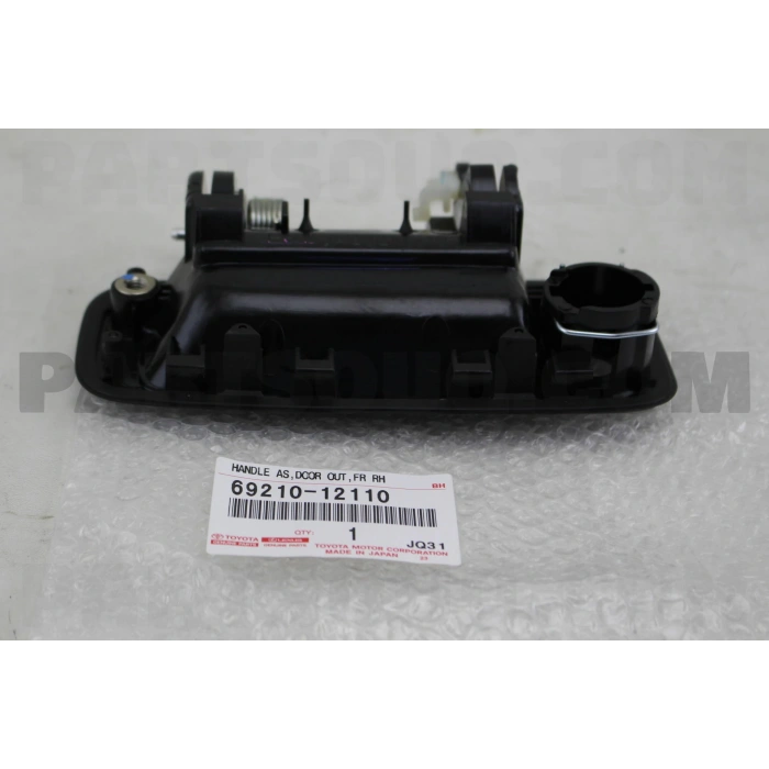 1988-1992 Toyota Corolla Ae92 Ön Kapı Dış Açma Kolu Sağ Siyah  (Adet) (Oem No:6921012110)