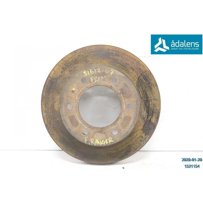 Fren Diski Ön Fren Diski, Ön, [289 /28-26 Mm], Hava Kanallı, Yüksek Karbon Alasımlı/Ur61-33-25 Ford Ranger /Mazda/4X4-4X2 Bm 02-12 (Oem No: 6M34 1027 Da)