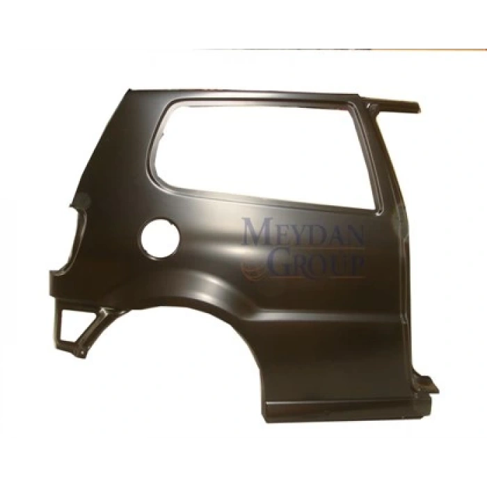 Volkswagen Polo- 3- 95/99; Arka Çamurluk Sağ 3 Kapı (Yakıt Depo Kapağı Delikli) (Tavana Kadar) (Oem No: 6N3809606)