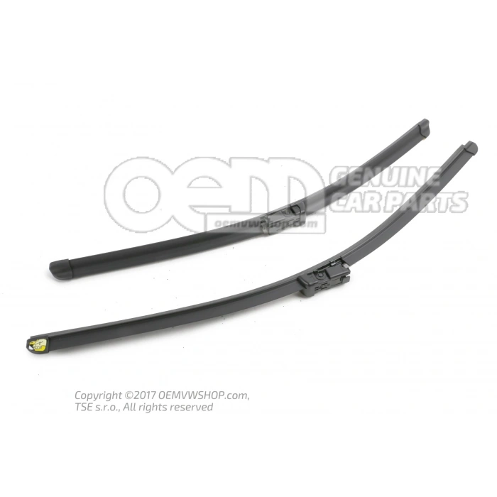 Silecek Süpürgesi Takım Polo 05-09 / Ibıza 06-08 / Cordoba 06-09 19Mm Buton 21+19 (530+480Mm) (Oem No: 6Q1998002)