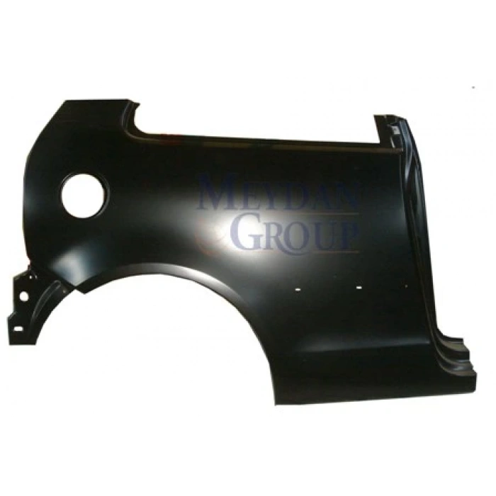 Volkswagen Polo- 5- 02/09; Arka Çamurluk Sağ 3 Kapı (Yakıt Depo Kapağı Delikli) (Cama Kadar) (Oem No: 6Q3809844)