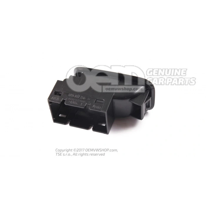 Cam Düğme Çerçeve Polo 13-18 Sağ Tekli (Oem No: 6R0867255H9B9)