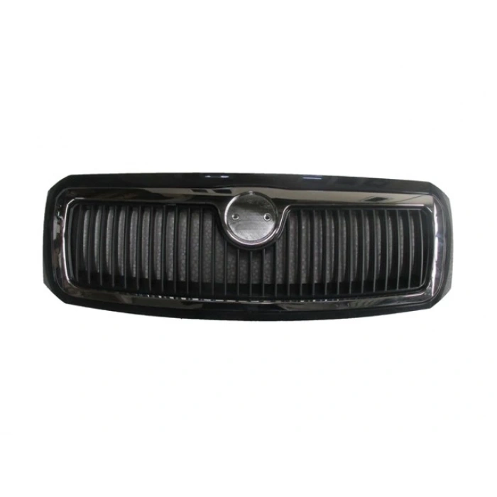 2001-2004 Skoda Fabia Ön Panjur Siyah (Nikelaj Çerçeveli) (Tyg) (Adet) (Oem No:6Y0853661C)