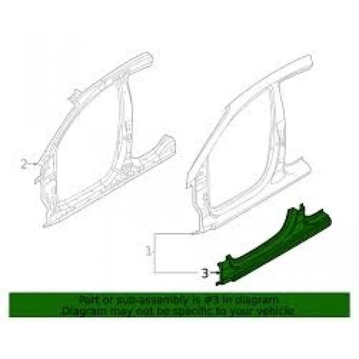 Marşpiyel Sacı Elantra 21 Sağ None (Oem No: 71322-0Ad00)