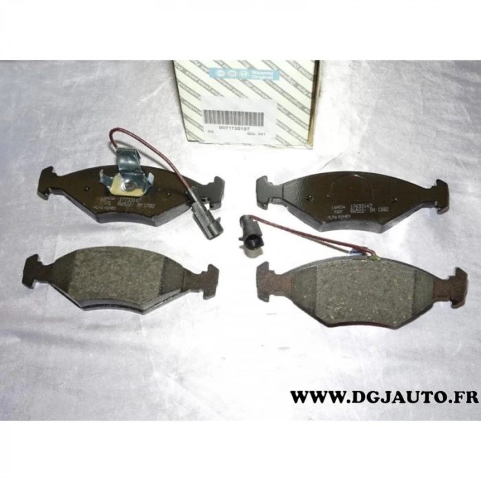 Fren Balata Palıo  96-05 / Sıena 97-02 Çift Fişli Ön (Oem No: 71738157)