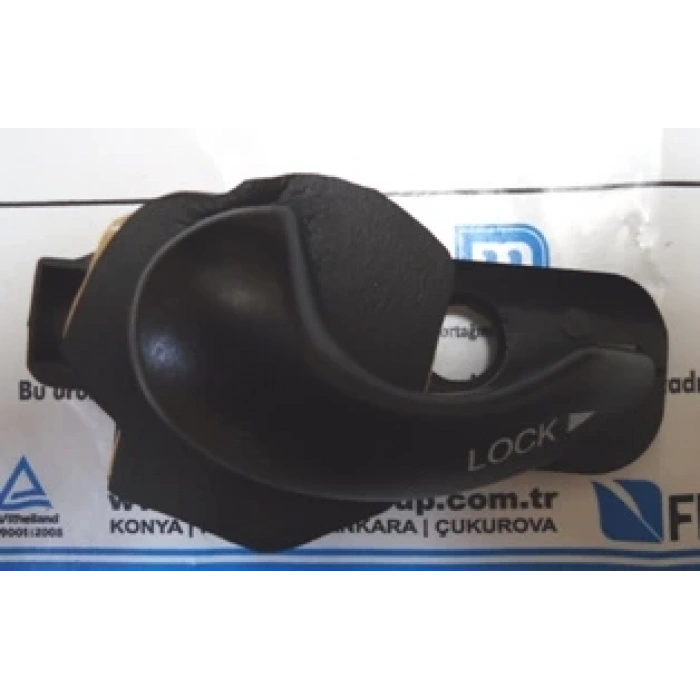 2002-2005 Fiat Albea Ön-Arka Kapı İç Açma Kolu Sol Siyah (Bfn) (Adet) (Oem No:717448614)