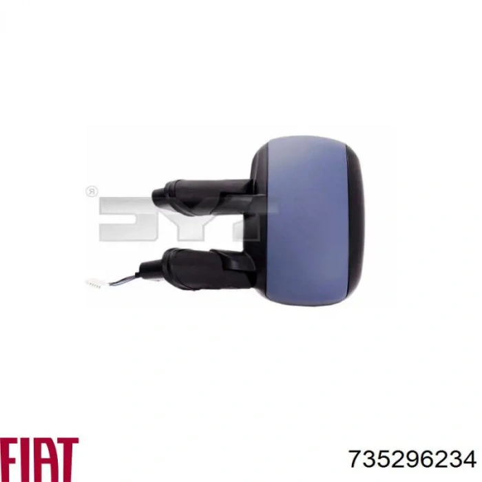 Dıs Dıkız Aynası Sol Elek. Fıat Doblo Bm 01-10 (Oem No: 735296234)