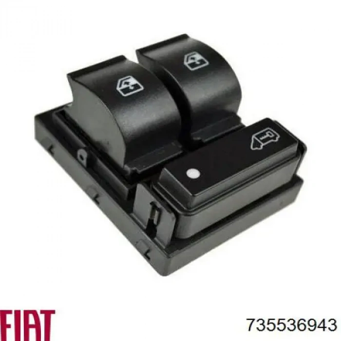 Düğme Cam Açma Ducato Iıı (Çiftli) Ayna Ayar Düğmeli Çerçeveli Sol (Oem No: 735536943)