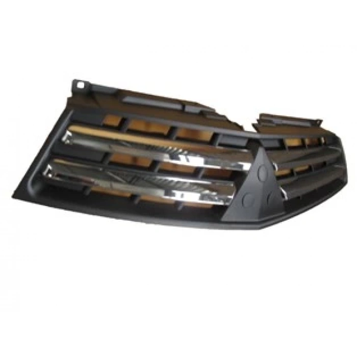 Mıtsubıshı L200- Pıck Up- 10/13; Ön Panjur Siyah Nikelaj Çıtalı (4X2 Tek Kabin)(Fpı) (Oem No: 7450A620T)