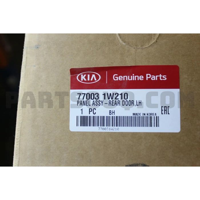 Kapı Rıo Arka 12Sonrası Sol Hb. (Oem No: 77003-1W210)