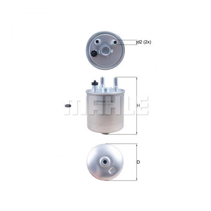 Yakıt Filtresi (Mazot) Kangoo 08=Den İtibaren; 1.5Dcı / Laguna Iıı 08=Den İtibaren; 1.5Dcı-2.0Dcı (Oem No: 7701069023)