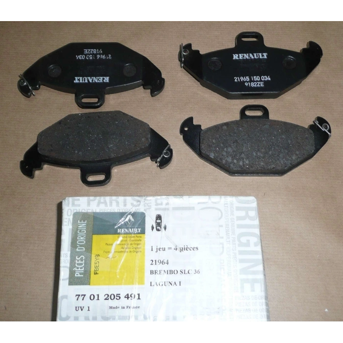 Fren Balata Laguna I  93-01 Arka (Oem No: 7701205491)