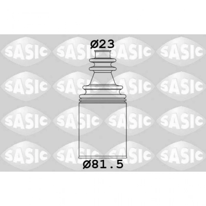 Aks Körüğü İç  Sağ Borulu Renault Master I/Trafıc Bm 80- (Oem No: 7701470910)