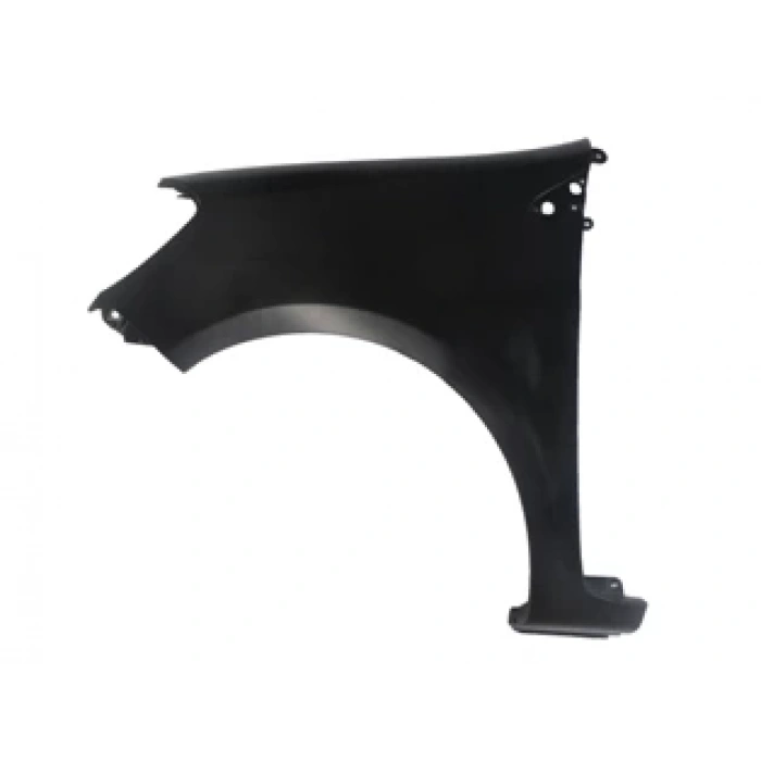 Renault Clıo- 3- Hb- 06/09; Ön Çamurluk Deliksiz Sol Siyah Plastik (Sımyı) (Oem No: 7701476102)