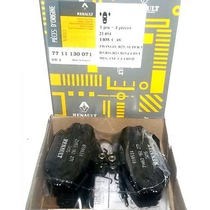 Fren Balata R9   85-00 / R19 88-01 / Clıo Symbol 98-05 / Logan 04-12 / Sandero 08-13 Fişli Ön (Oem No: 7711130071)