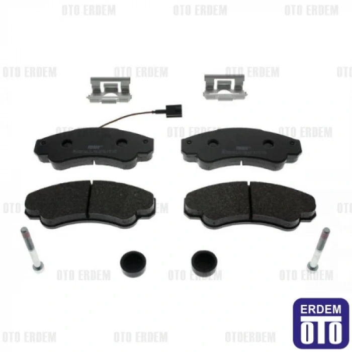 Fren Balata Ducato 02-06 / Jumper Iı 02-06 / Boxer Iı 02-06 (Fişli Uzunluk 164.6Mm) Ön (Oem No: 77362216)