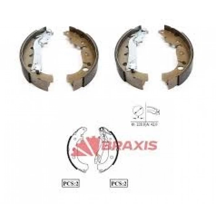 Fren Balata Lınea-Fıorıno-Bıpper-Nemo 07Sonrası / Grande Punto 05Sonrası 1.4Hdı-1.3Hdı Pabuç Arka (Oem No: 77363858)