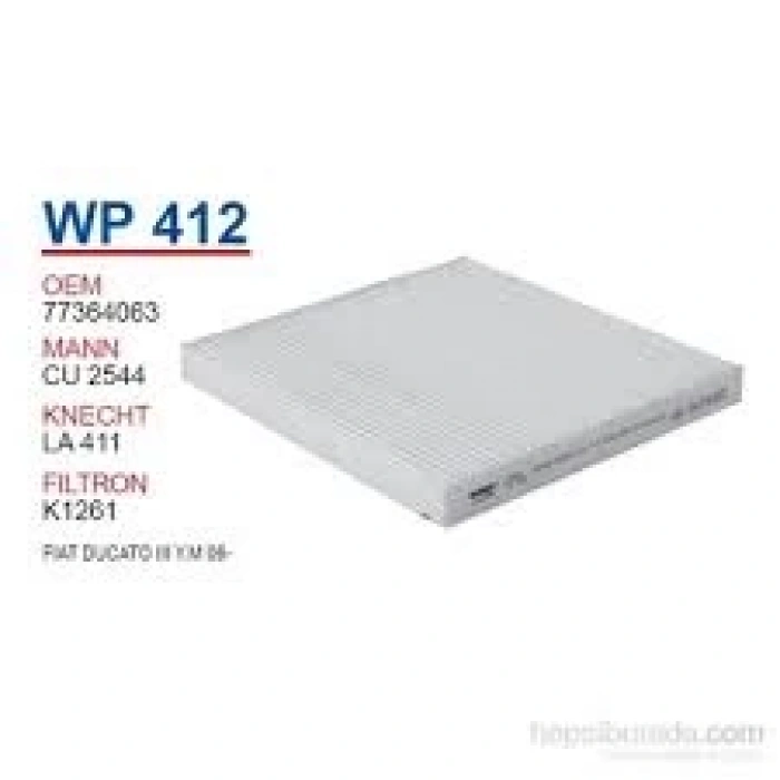 Polen Filtresi Fıat Ducato Iıı-Boxer Iıı-Jumper Iıı Bm 06- (Oem No: 77364063)