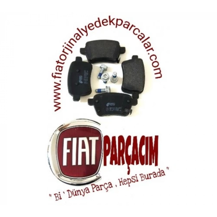 Fren Balata Egea 16Sonrası / Egea Cros 20Sonrası / 500L 14Sonrası 1.4-1.4Lpg-1.6Jtd Arka Eco (Oem No: 77367914)